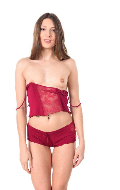 iStripper xxx pics collection featuring Talia Mint in porn with sex toy