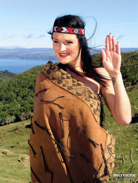 Private Classics photo collection featuring Donna Marie in fucked deep by 2 hard cocks